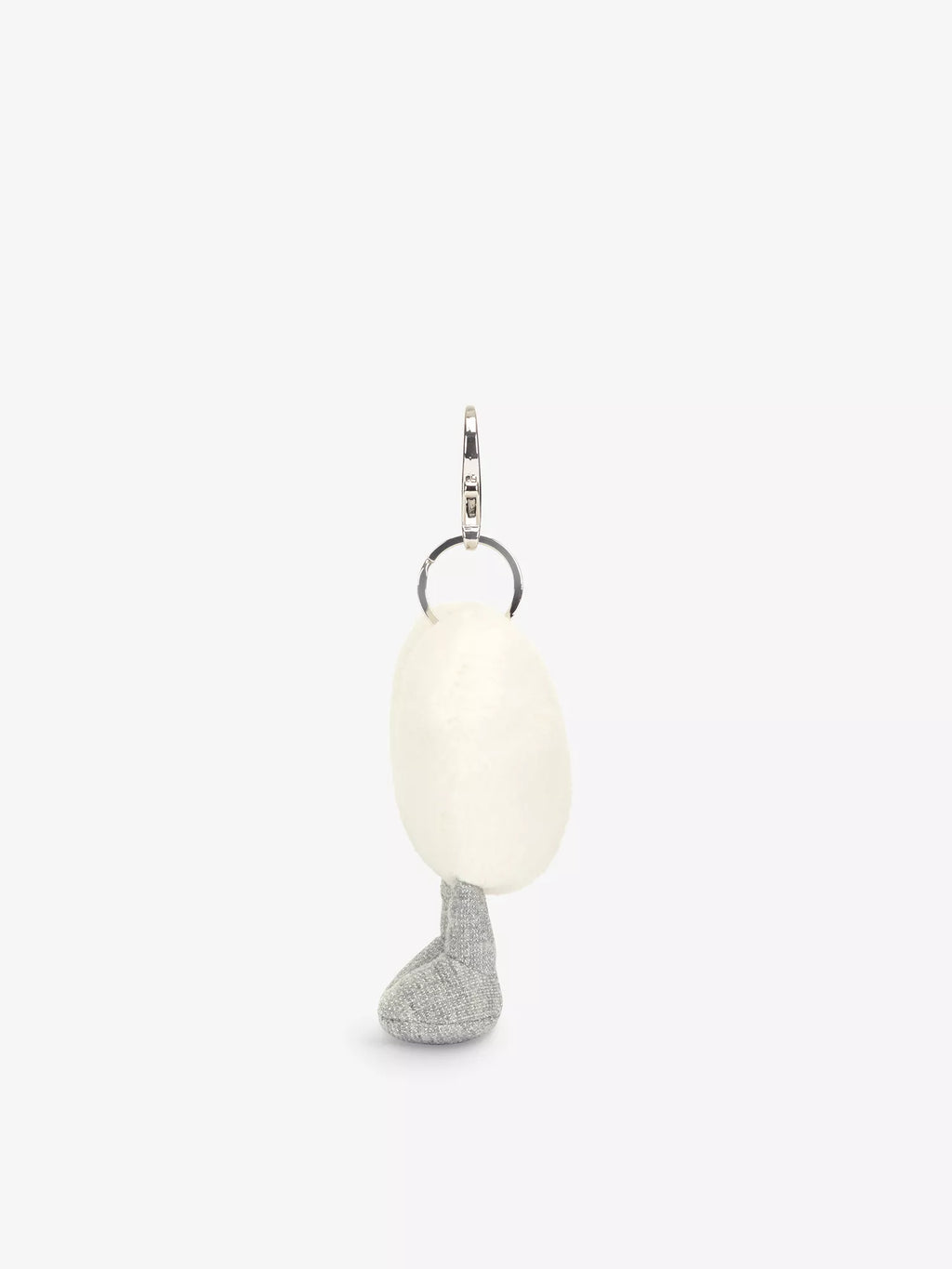 Amuseables Cream Heart Bag Charm One Size Jellycat
