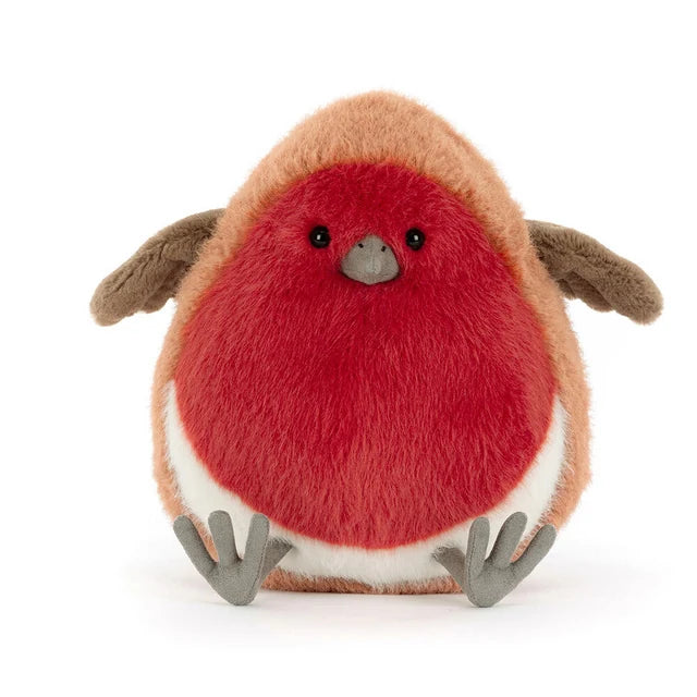 Plum Robin One Size JELLYCAT
