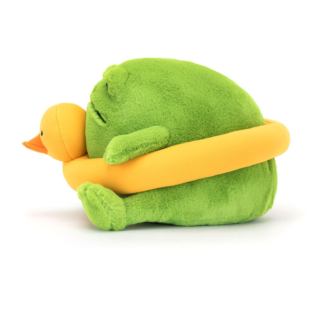 Ricky Regen-Frosch Schwimmring Einheitsgröße JELLYCAT