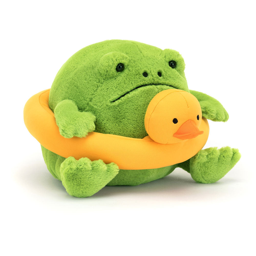 Ricky Regen-Frosch Schwimmring Einheitsgröße JELLYCAT