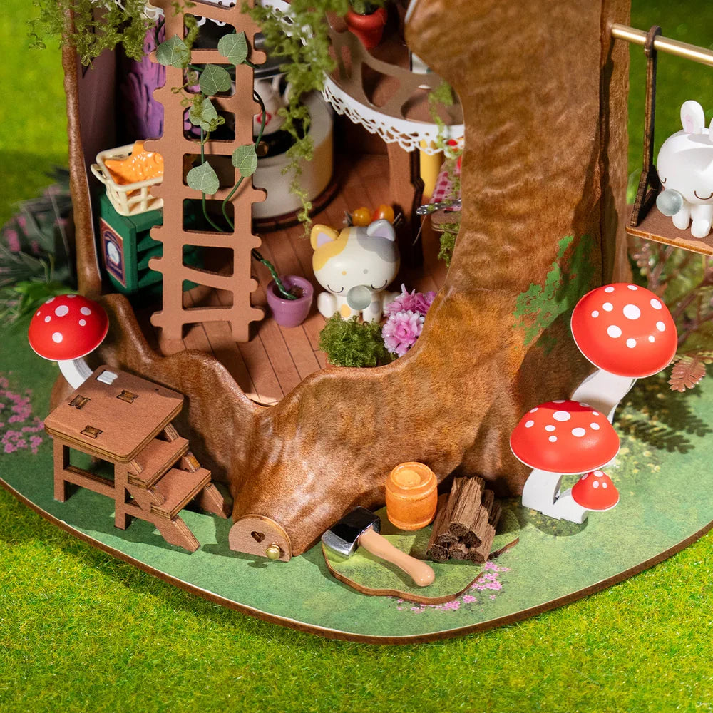 Robotime Rolife DIY Miniature House - Fairytale Tree House DG179
