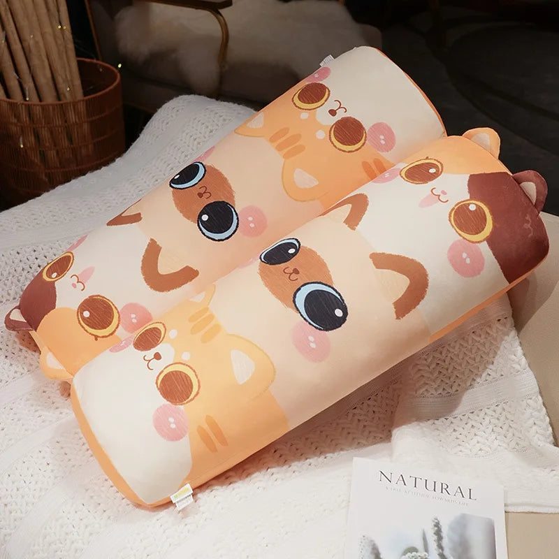 Cuddly Long Snuggle Stacked Cats Plush Toy