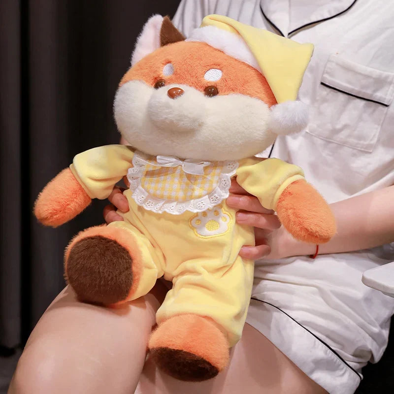 Cozy Bedtime Fox, Koala, and Dog Plushies for Dreamy Pajama Parties!