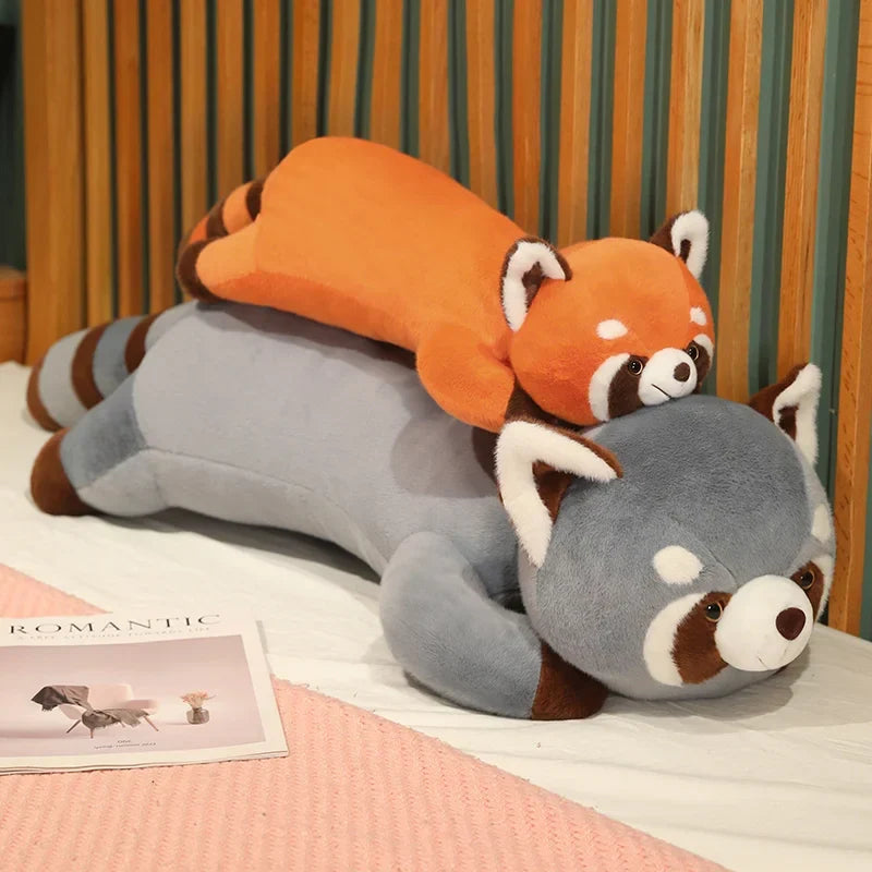 Adorable Bushy & Buster Plush Raccoons - Your Cuddly Friends with a Twist!