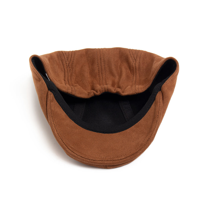 Samuel | Klassische Flatcap aus Wildleder