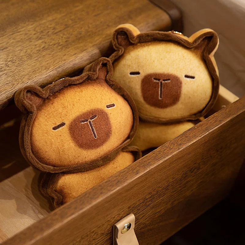 Adorable Toasted Capybara Bread Plushies
