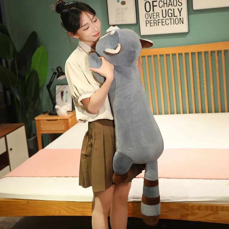 Adorable Bushy & Buster Plush Raccoons - Your Cuddly Friends with a Twist!