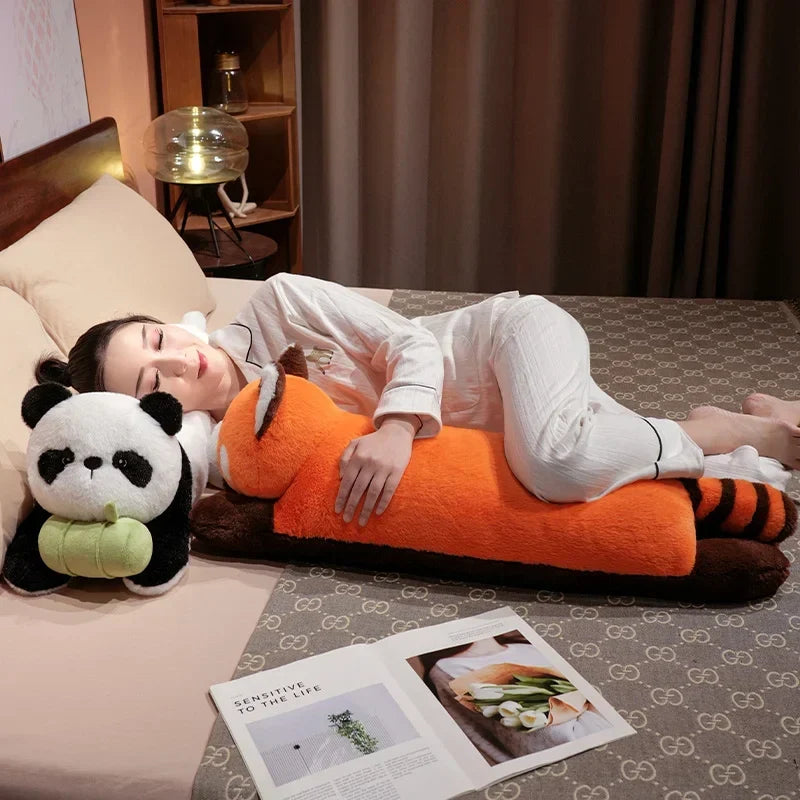 Cozy Long Red Panda Plushies - Ultra Fluffy and Snuggly!