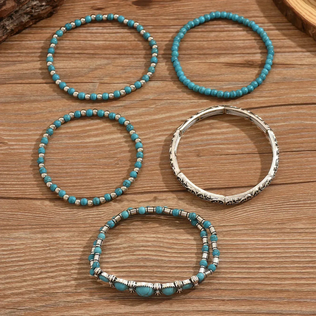 Marisol | Mehrlagiges Boho-Perlenarmband-Set