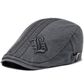 Benjamin | Embroidered Heritage Flat Cap