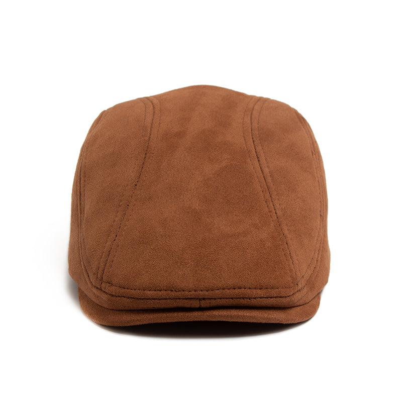 Samuel | Klassische Flatcap aus Wildleder