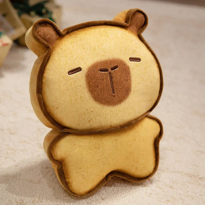 Deliciously Cute Capybara Bread Cookie Toasted Plush Toys