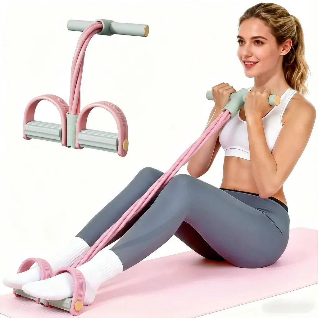 Adjustable Resistance Foot Pedal Exerciser Home Gym Trainer
