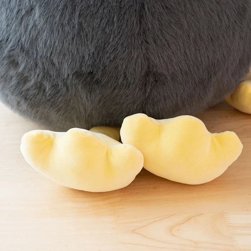 Adorably Plump Round Penguin Plush Toy