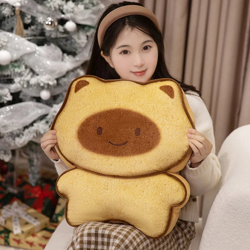 Adorable Kawaii Cat Bread Biscuit Plush Toy Cookies
