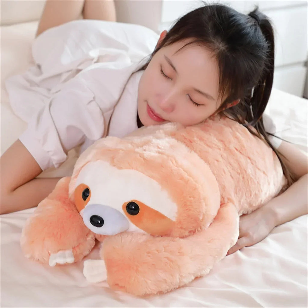 Cuddly Peachie the Sloth Plush Toy