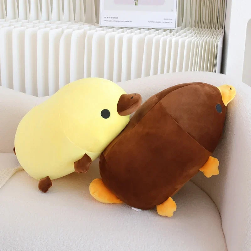 Adorable Brown and Yellow Platypus Plush Toys