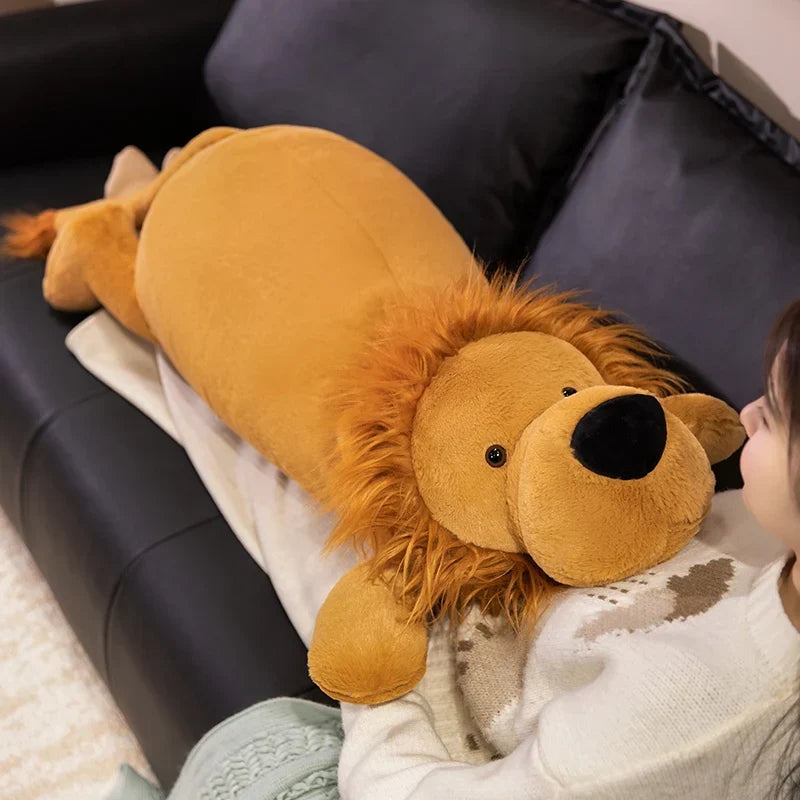 Cozy Long Lion Plush Snuggle Buddy for Ultimate Cuddles