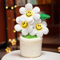 Cheerful Sunflower Plush Flowerpot Companion