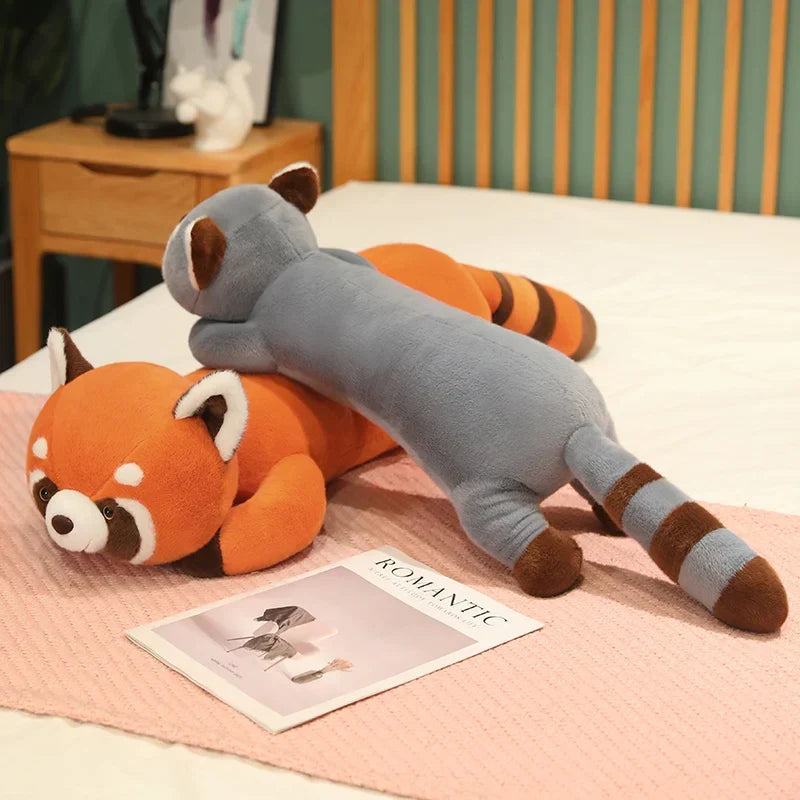 Adorable Bushy & Buster Plush Raccoons - Your Cuddly Friends with a Twist!