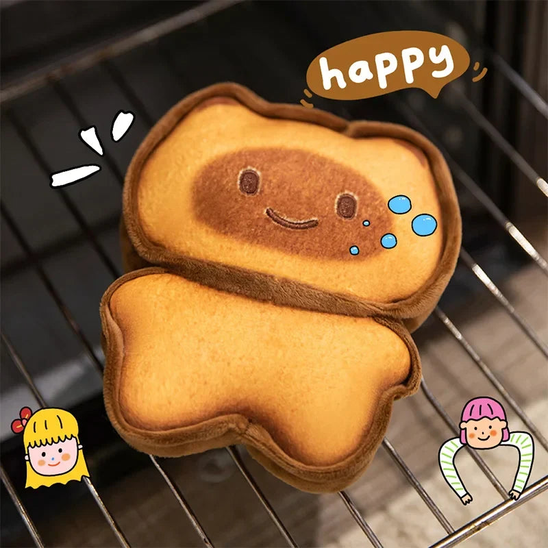 Adorable Kawaii Cat Bread Biscuit Plush Toy Cookies