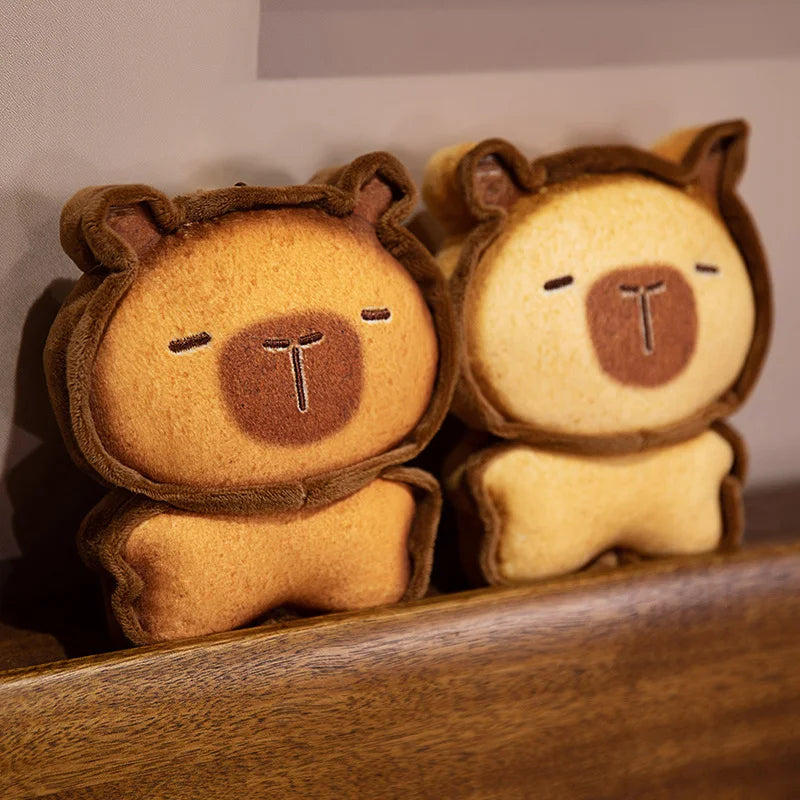 Adorable Toasted Plushies: Capybara Bread Cookie Cuddles