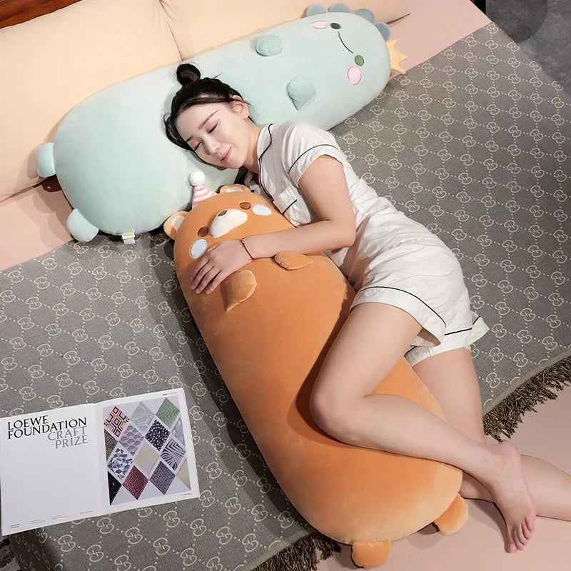 Adorable Long Kawaii Snuggly Animal Plush Toys