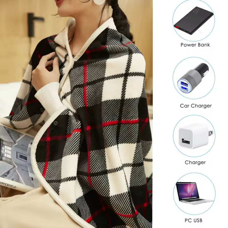 USB Electric Heated CozyGlow Heated Wrap