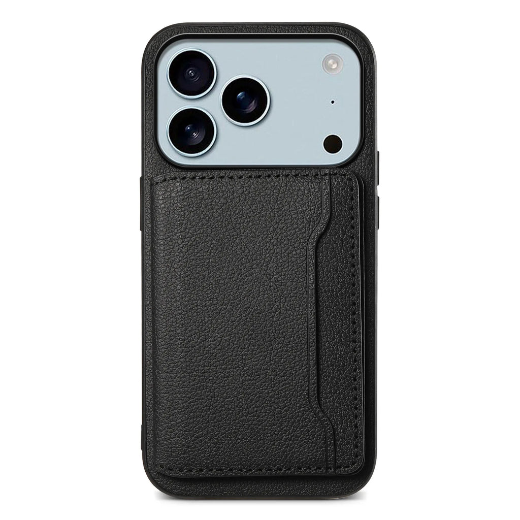 Leather Phone Case Magnetic Card Holder For iPhone 17 / 16 / 15 /14