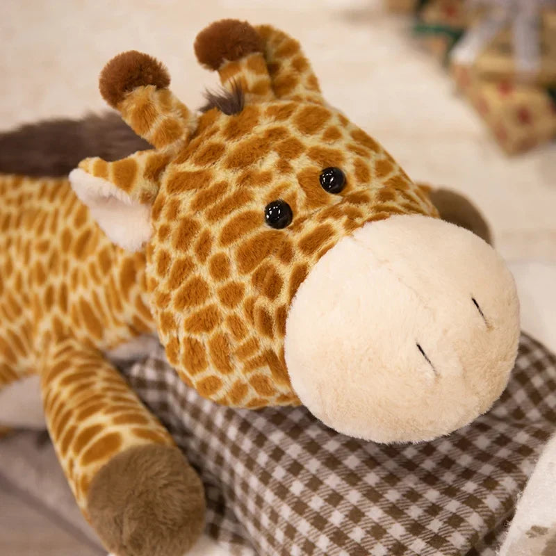 Snuggle Up with Geoffery the Adorable Giant Giraffe Plushie!