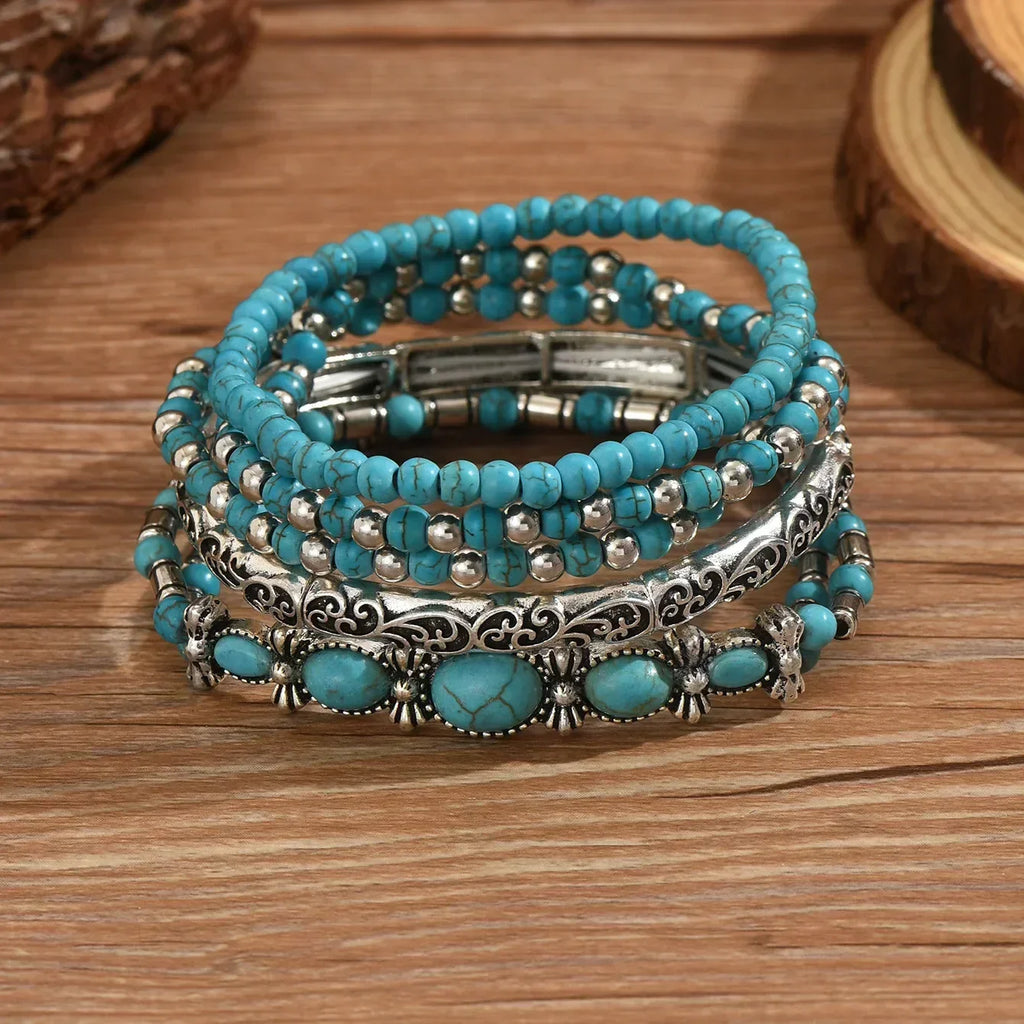 Marisol | Mehrlagiges Boho-Perlenarmband-Set