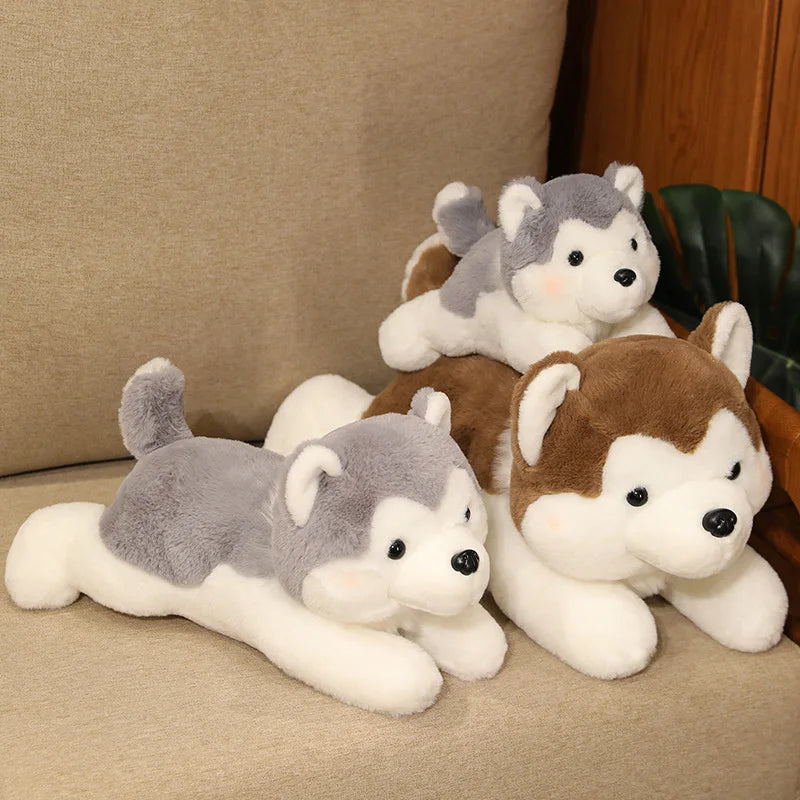 Adorable Soft Plush Husky - Cuddle Up with Cutie!