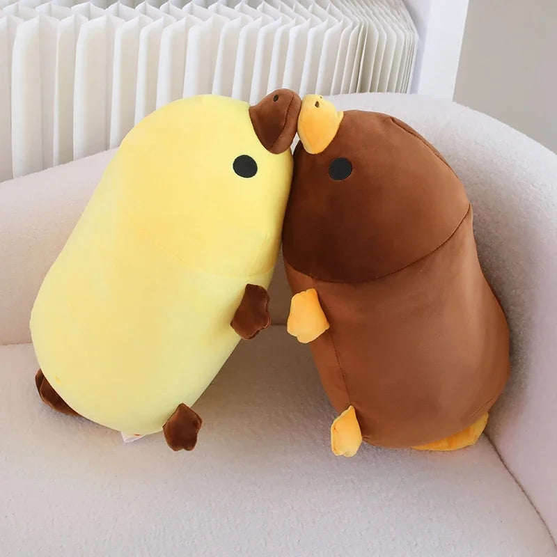 Adorable Brown and Yellow Platypus Plush Toys