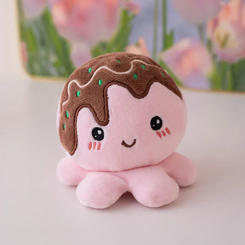 Delicious Plush Takoyaki Candy Ball Keychains