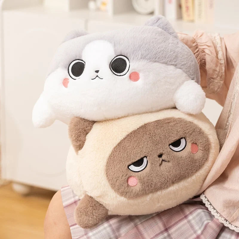 Chubby Mood Kitty Fishtail Plush