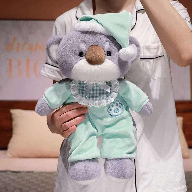 Cozy Bedtime Fox, Koala, and Dog Plushies for Dreamy Pajama Parties!