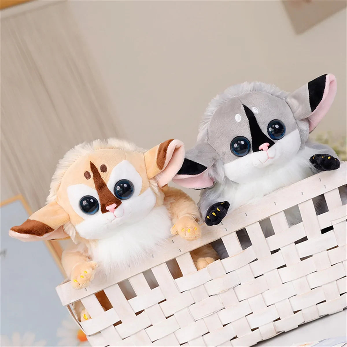 Adorable Kawaii Chibi Lemur Plush Toys