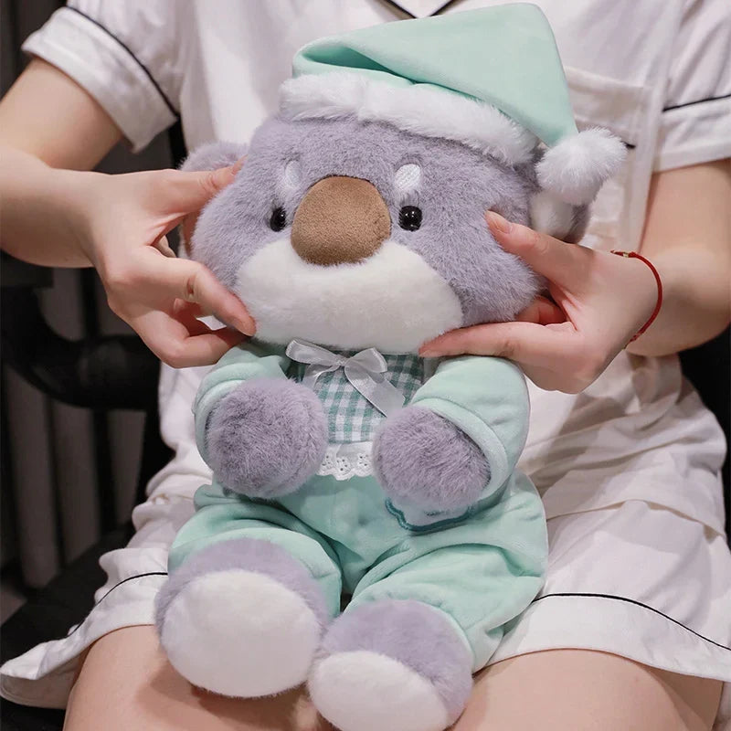 Cozy Bedtime Pajama Party Plushies: Fox, Koala, and Dog Friends!