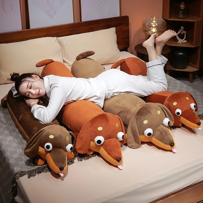 Long Snuggly Sausage Dog Plushies