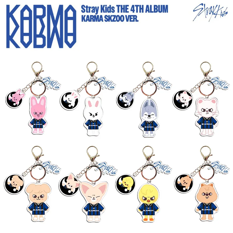 SKZOO Karma Soccer Jersey Keychains - Stray Kids merch