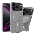 Magnetic Carbon Fiber  Bracket Phone Case For iPhone 17 /16 /15 /14