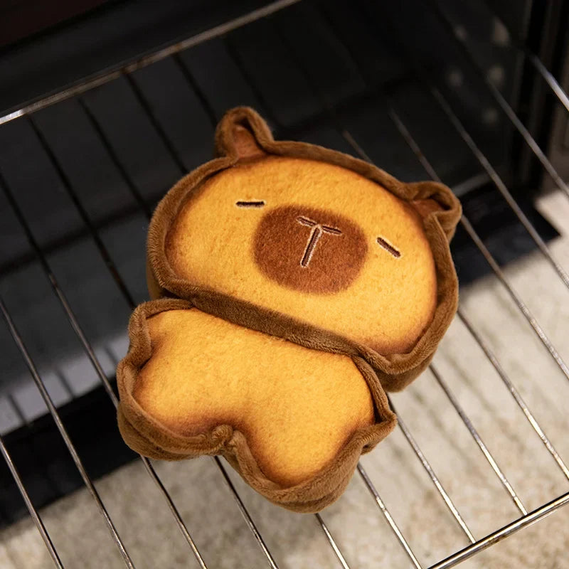 Adorable Toasted Capybara Bread Plushies