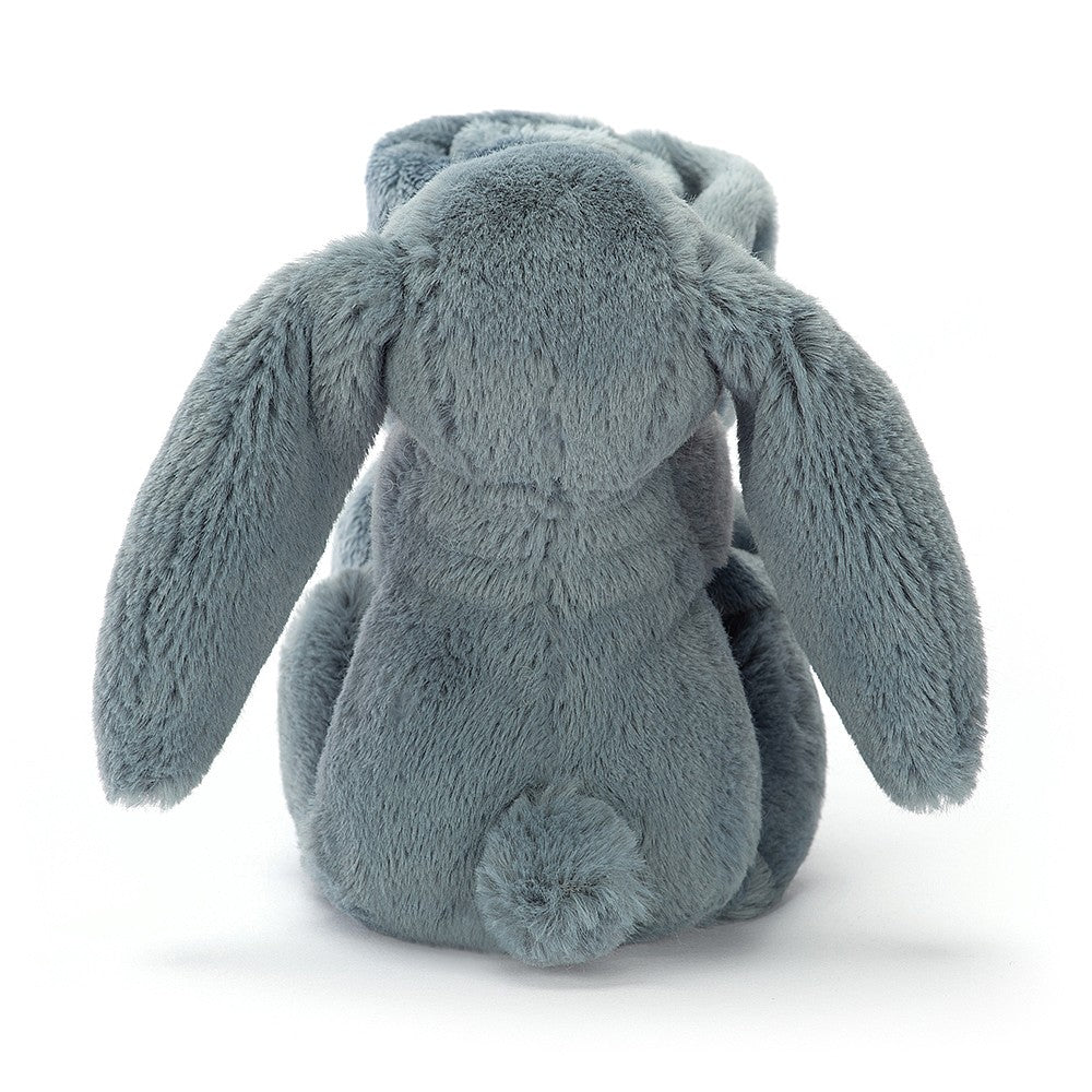 Jellycat Schmusetuch Bashful Bunny Dusky Blue 34cm