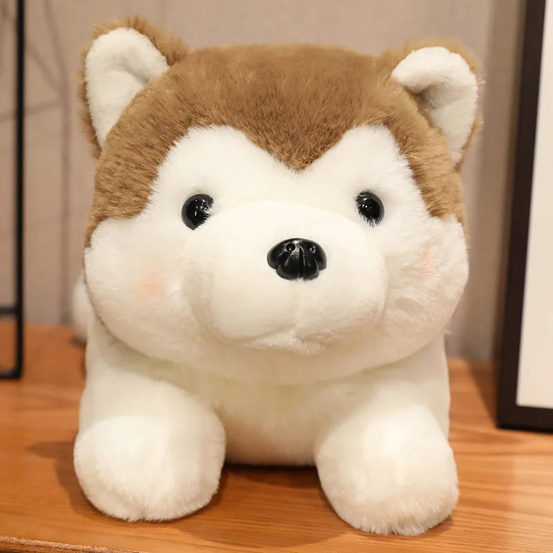 Adorable Soft Plush Husky - Cuddle Up with Cutie!
