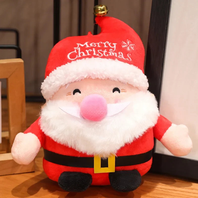 Festive Plushie Collection: Santa, Rudolph, and Christmas Tree Delight!