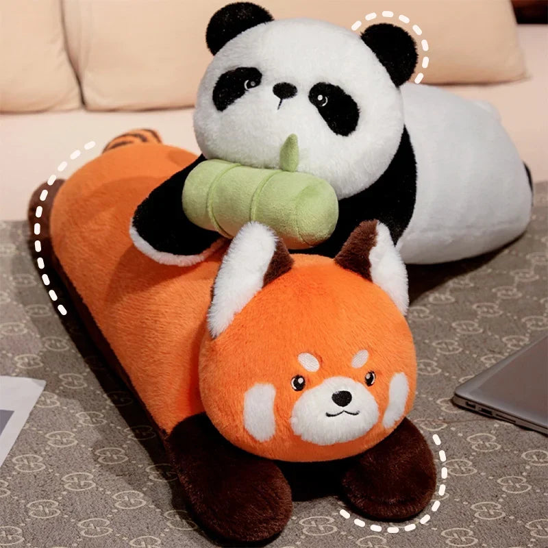 Cozy Long Red Panda Plushies - Ultra Fluffy and Snuggly!