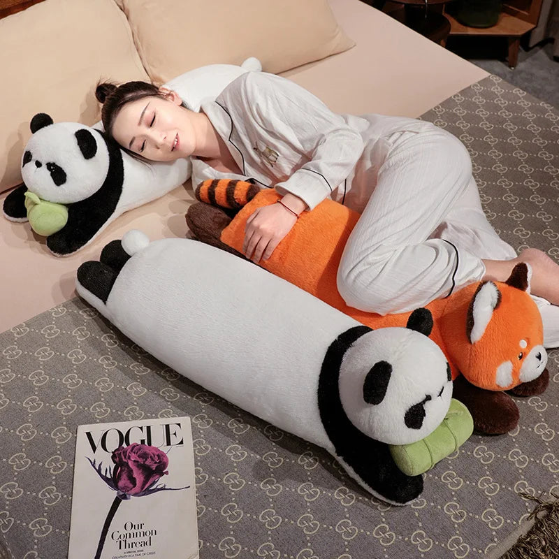 Cozy Long Red Panda Plushies - Ultra Fluffy and Snuggly!