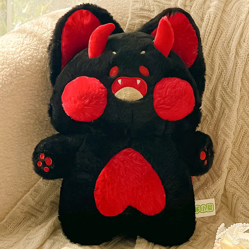 Adorable Spooky Fluffy Fox Halloween Plush Toys