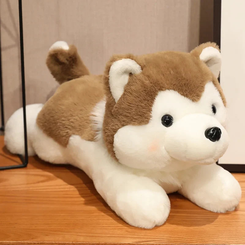 Adorable Soft Plush Husky - Cuddle Up with Cutie!