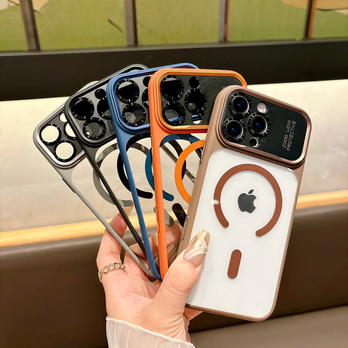 Clear Magnetic Case For iPhone 17 / 16 / 15 / 14